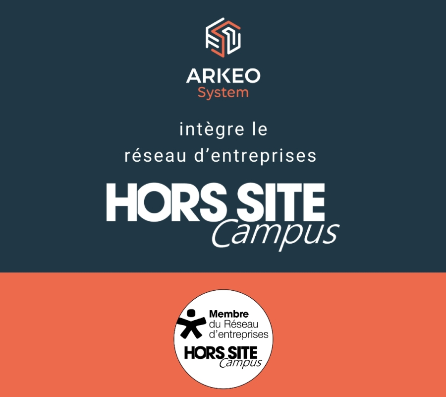 ARKEO SYSTEM INTEGRE LE RESEAU D'ENTREPRISES HORS SITE